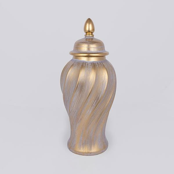 Διακοσμητικό Βάζο Με Καπάκι (Φ17.5x40.8) Estheti 752-20350