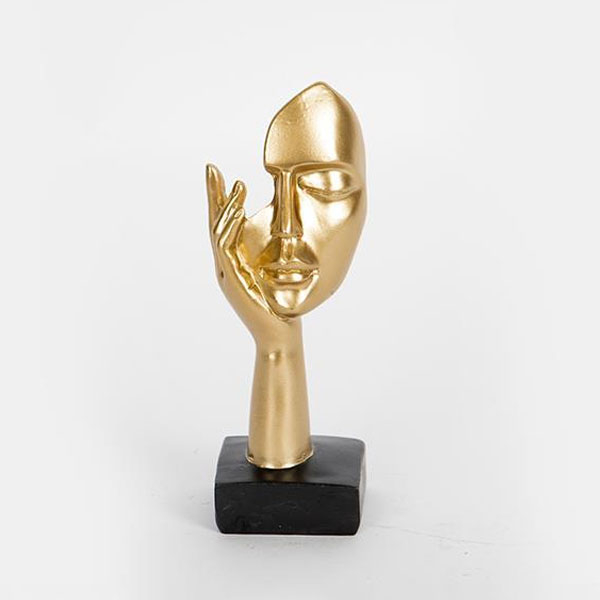 Διακοσμητική Φιγούρα Πρόσωπο (6x5x16.5) Estheti 752-27055