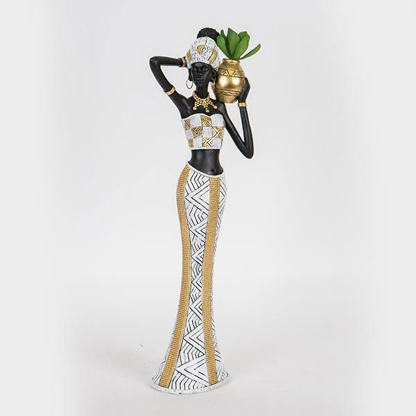 Διακοσμητική Φιγούρα Γυναίκα (13x7.5x39.5) Estheti 752-27059