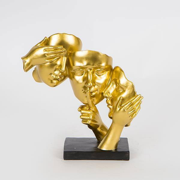 Διακοσμητική Φιγούρα Πρόσωπα (21x9.8x21.5) Estheti 752-27062