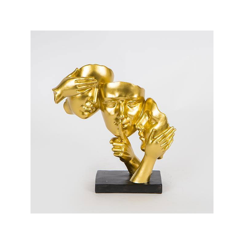 Διακοσμητική Φιγούρα Πρόσωπα (21x9.8x21.5) Estheti 752-27062