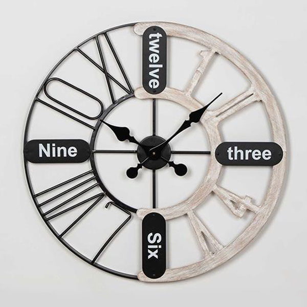 Ρολόι Τοίχου (Φ60x4) Estheti 753-10010