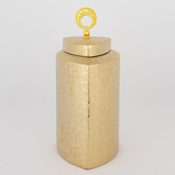 Διακοσμητικό Βάζο Με Καπάκι (Φ14.5x32) Estheti 752-20113