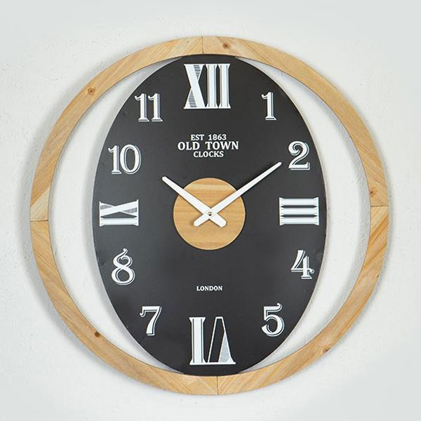 Ρολόι Τοίχου (Φ60x5) Estheti 753-10061