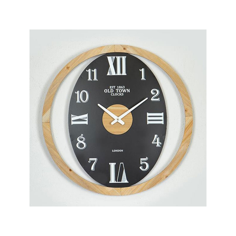 Ρολόι Τοίχου (Φ60x5) Estheti 753-10061