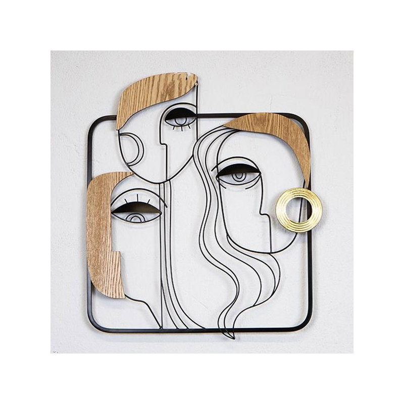 Διακοσμητικό Τοίχου (52.1x1.9x61) Estheti 755-10022