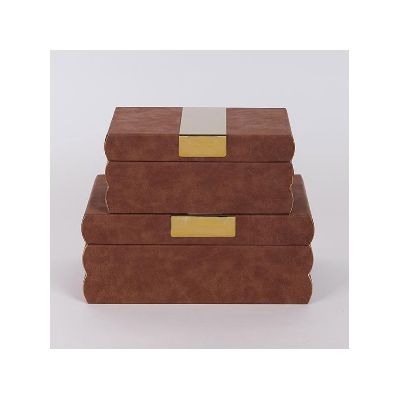 Κουτιά Αποθήκευσης (Σετ 2τμχ) Estheti 752-17081