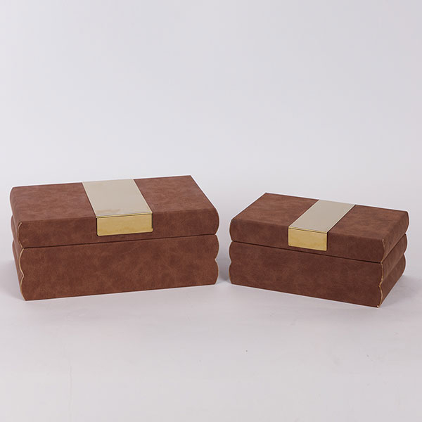 Κουτιά Αποθήκευσης (Σετ 2τμχ) Estheti 752-17081