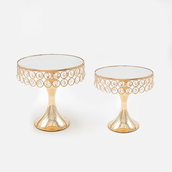 Πιατέλες Διακόσμησης Με Πόδι (Σετ 2τμχ) Estheti 819-00261