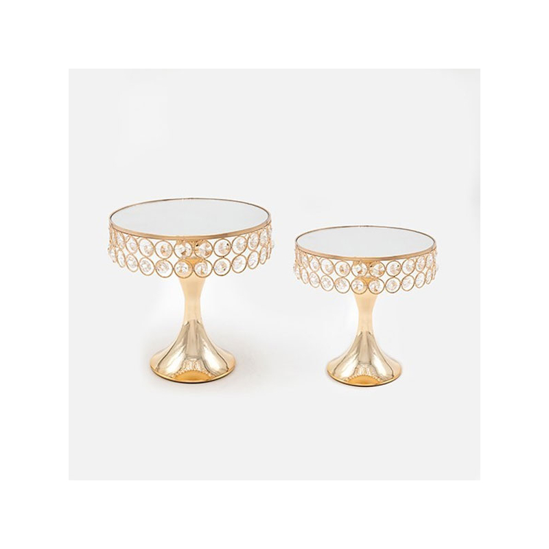 Πιατέλες Διακόσμησης Με Πόδι (Σετ 2τμχ) Estheti 819-00261