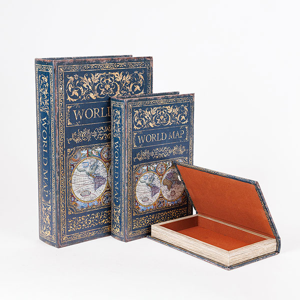 Διακοσμητικά Βιβλία/Κουτιά (Σετ 3τμχ) Estheti 819-00279