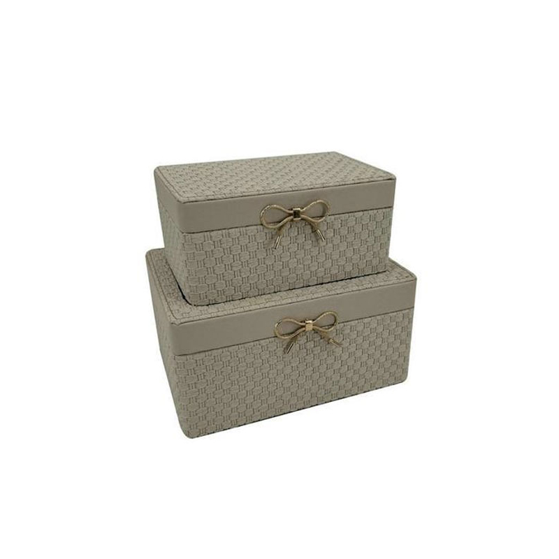 Κουτιά Αποθήκευσης (Σετ 2τμχ) Estheti 819-00323