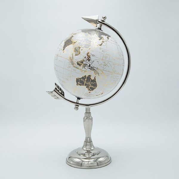 Διακοσμητική Υδρόγειος Σφαίρα (Φ20.3x43.2) Estheti 819-00333