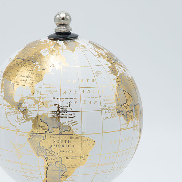 Διακοσμητική Υδρόγειος Σφαίρα (Φ12.7x20.3) Estheti 819-00342