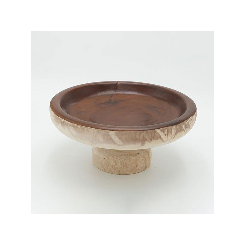 Διακοσμητικό Μπωλ Με Πόδι (Φ25x11) Estheti 819-00399