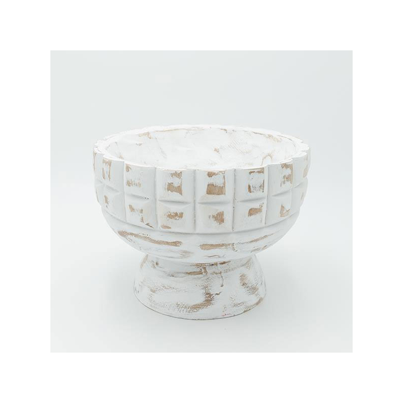 Διακοσμητικό Μπωλ Με Πόδι (Φ24x17.5) Estheti 819-00403