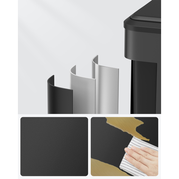 Κάδος Απορριμμάτων Διπλός (41.7x33.2x49.4) Songmics 30lt LTB544B02