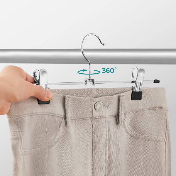 Κρεμάστρες Ρούχων Με Κλιπ (Σετ 20τμχ) Songmics CRI003-20