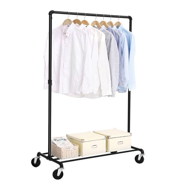 Κρεμάστρα Δαπέδου 163εκ. Τροχήλατη Songmics HSR61BKV1