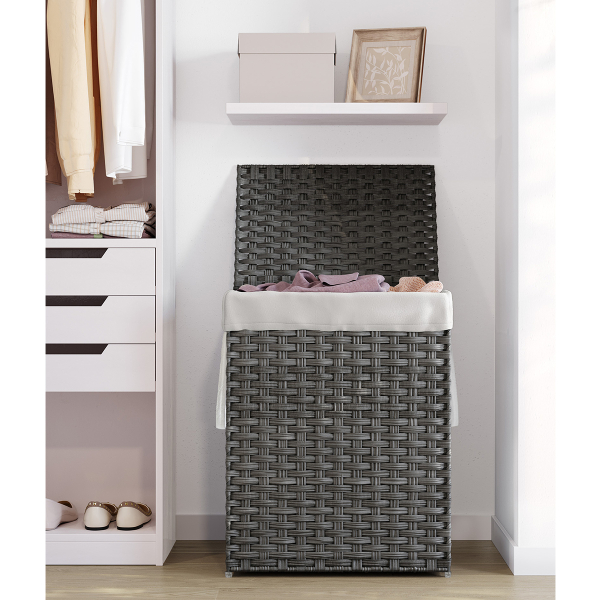 Καλάθι Απλύτων 90Lit (45.5x32x61) Songmics LCB051G01V1