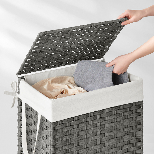 Καλάθι Απλύτων 90Lit (45.5x32x61) Songmics LCB051G01V1