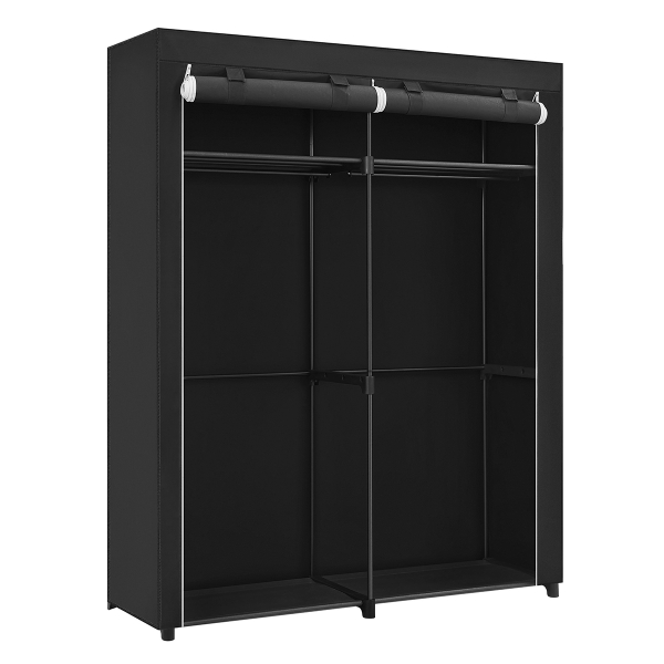 Υφασμάτινη Ντουλάπα (140x43x174) Songmics RYG02BK