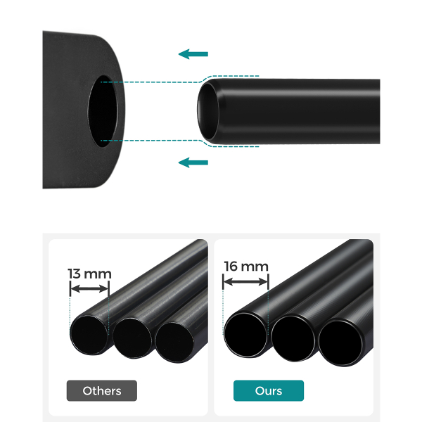 Υφασμάτινη Ντουλάπα (140x43x174) Songmics RYG02BK