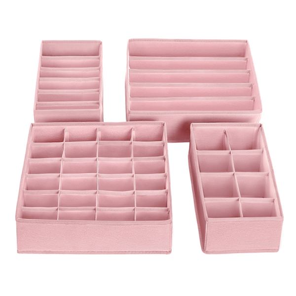 Θήκες Οργάνωσης Συρταριών (Σετ 4τμχ) Songmics RUS04PK