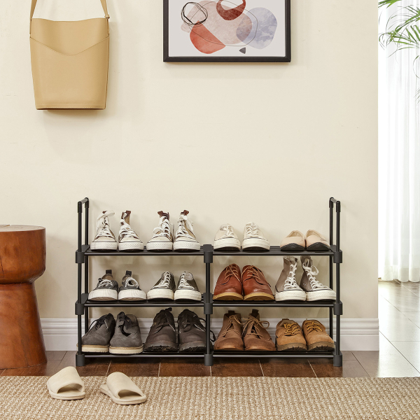 Παπουτσοθήκη 12 Θέσεων (45x30x106) Songmics LSA23BK