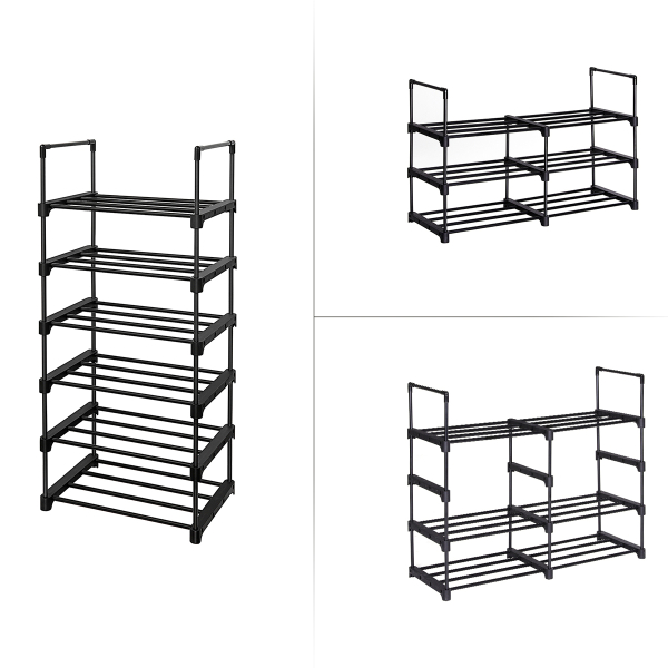 Παπουτσοθήκη 12 Θέσεων (45x30x106) Songmics LSA23BK
