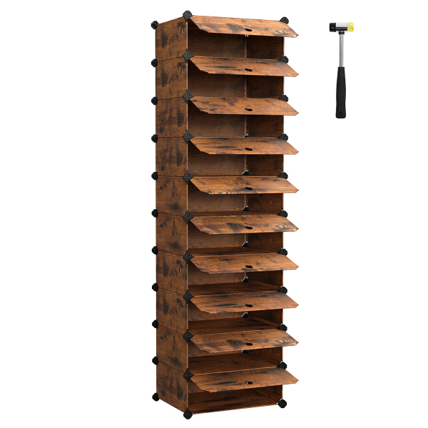 Κουτιά Αποθήκευσης - Παπουτσοθήκη 10τμχ Songmics LPC010A01