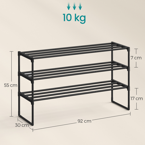 Παπουτσοθήκη 12 Θέσεων (92x30x55) Songmics LSA303B02