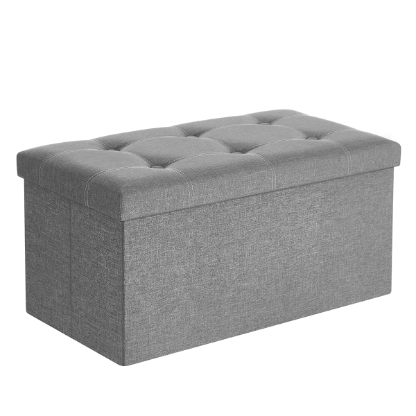 Ταμπουρέ Με Αποθηκευτικό Χώρο (76x38x38) Songmics LSF001G02