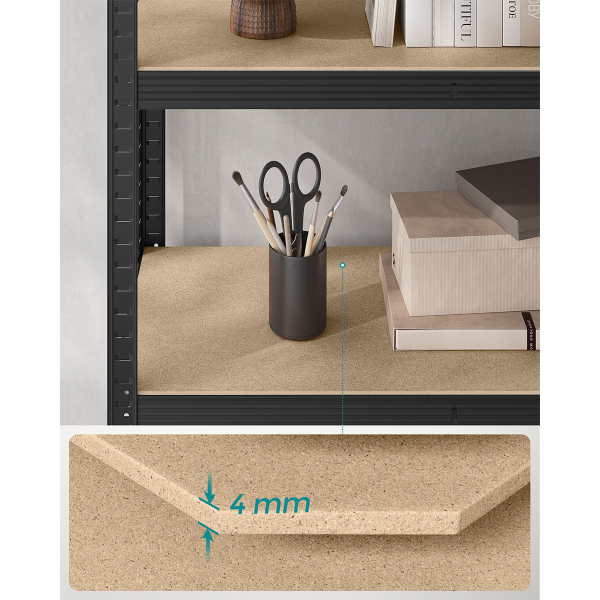 Μεταλλική Ραφιέρα Δαπέδου 5 Θέσεων (120x60x200) Songmics GLR060B01