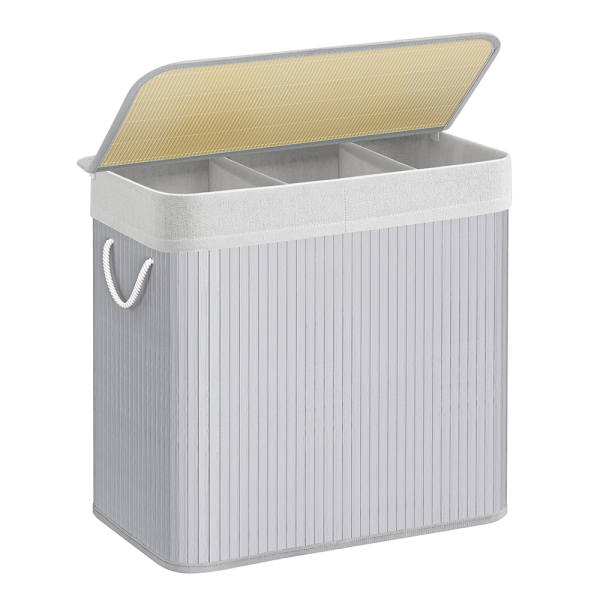 Καλάθι Απλύτων 3 Θέσεων 150Lit (60x40x61) Songmics LCB091G01V1