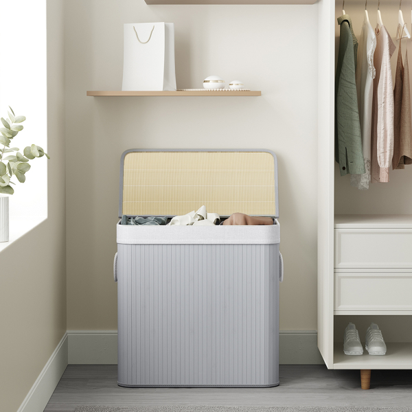 Καλάθι Απλύτων 3 Θέσεων 150Lit (60x40x61) Songmics LCB091G01V1