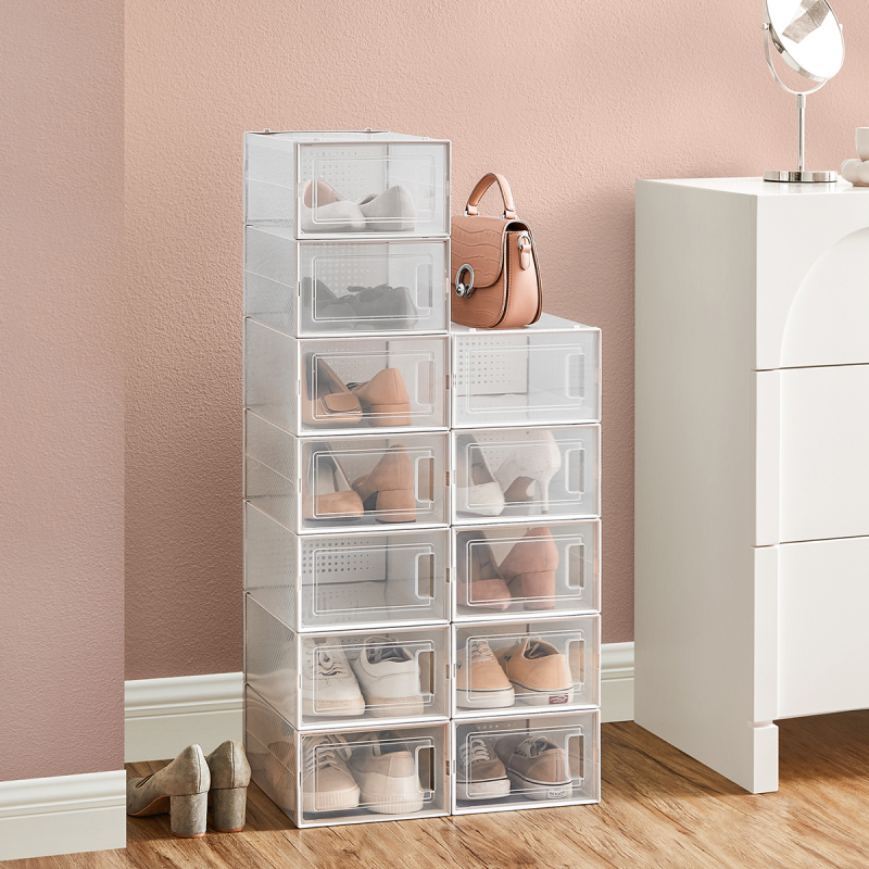 Κουτιά Αποθήκευσης - Παπουτσοθήκη 12τμχ Songmics LSP12SWT