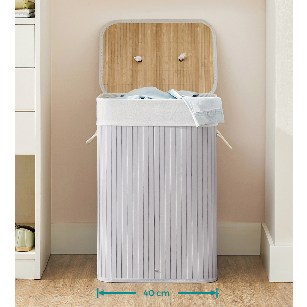 Καλάθι Απλύτων 72Lit (40x30x61) Songmics LCB010G01V1