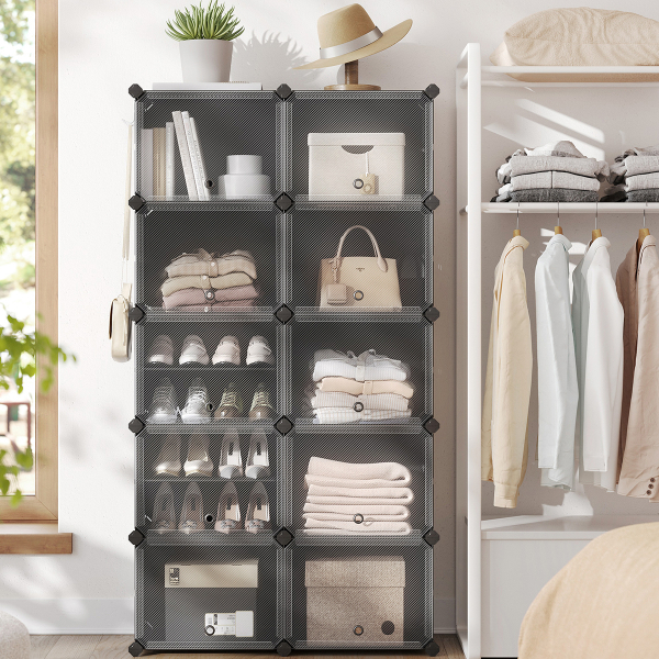 Κουτιά Αποθήκευσης - Παπουτσοθήκη 10τμχ Songmics LPC035B01