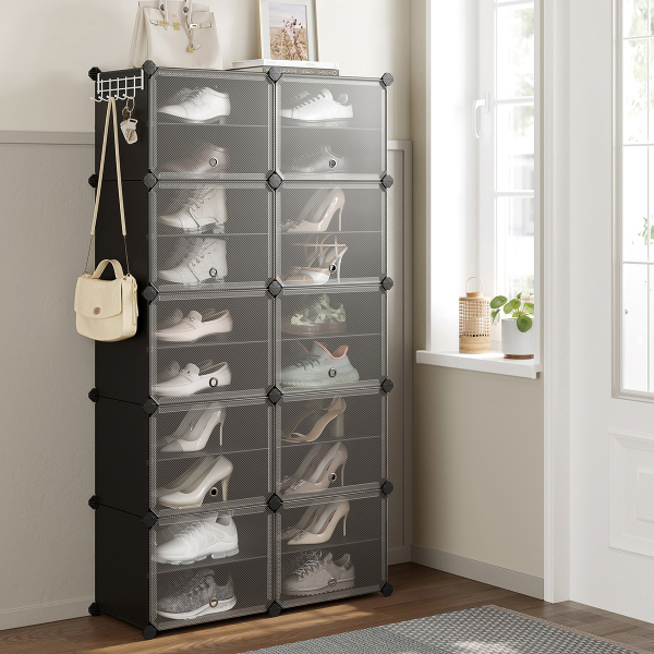 Κουτιά Αποθήκευσης - Παπουτσοθήκη 10τμχ Songmics LPC035B01