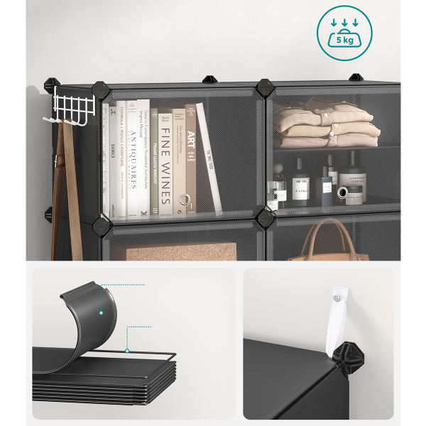 Κουτιά Αποθήκευσης - Παπουτσοθήκη 10τμχ Songmics LPC035B01