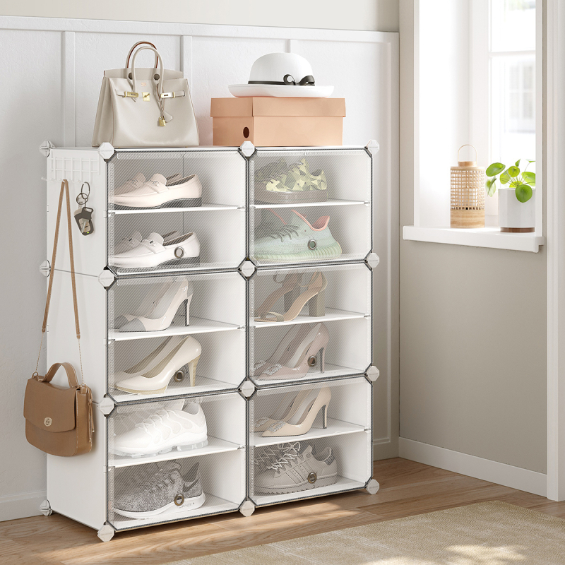 Κουτιά Αποθήκευσης - Παπουτσοθήκη 6τμχ Songmics LPC033W01