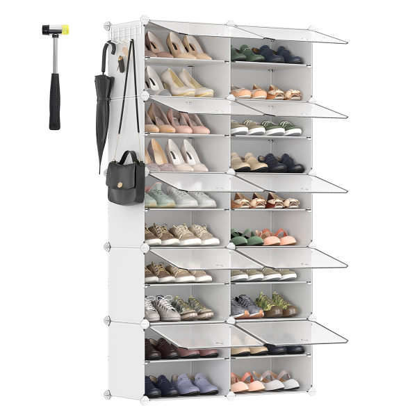 Κουτιά Αποθήκευσης - Παπουτσοθήκη 10τμχ Songmics LPC035W01