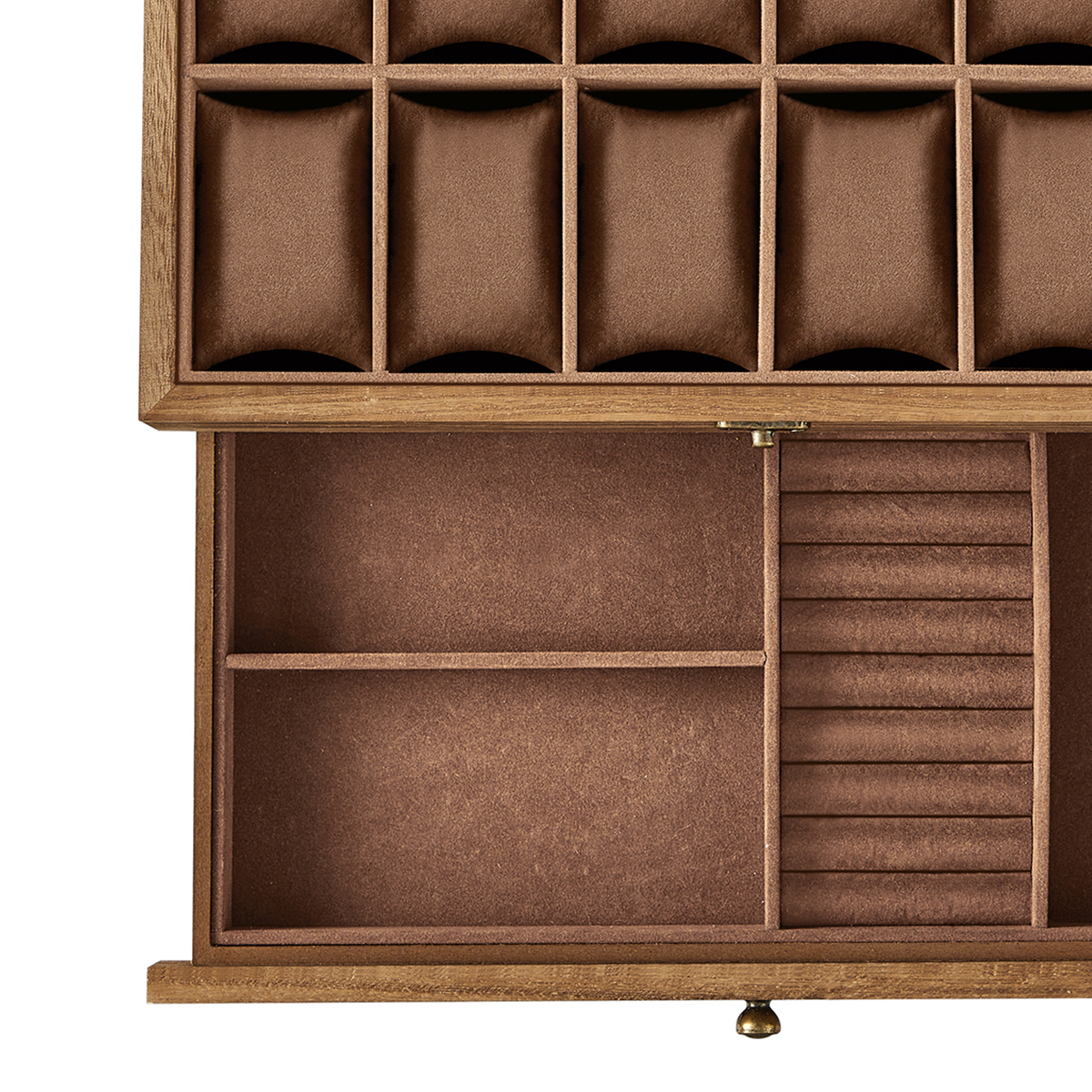 Θήκη για 12 Ρολόγια Κοσμήματα (34X19X12 5) Songmics Jow012K01 Home Οργάνωση & Αποθήκευση Μπιζουτιέρες Κοσμηματοθήκες Spitishop