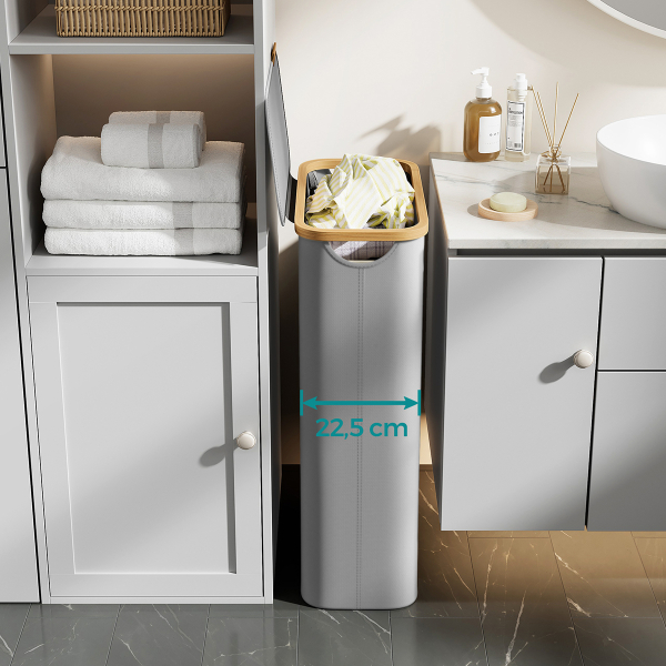 Καλάθι Απλύτων (42x22.5x70.5) Songmics LCB506G01V1