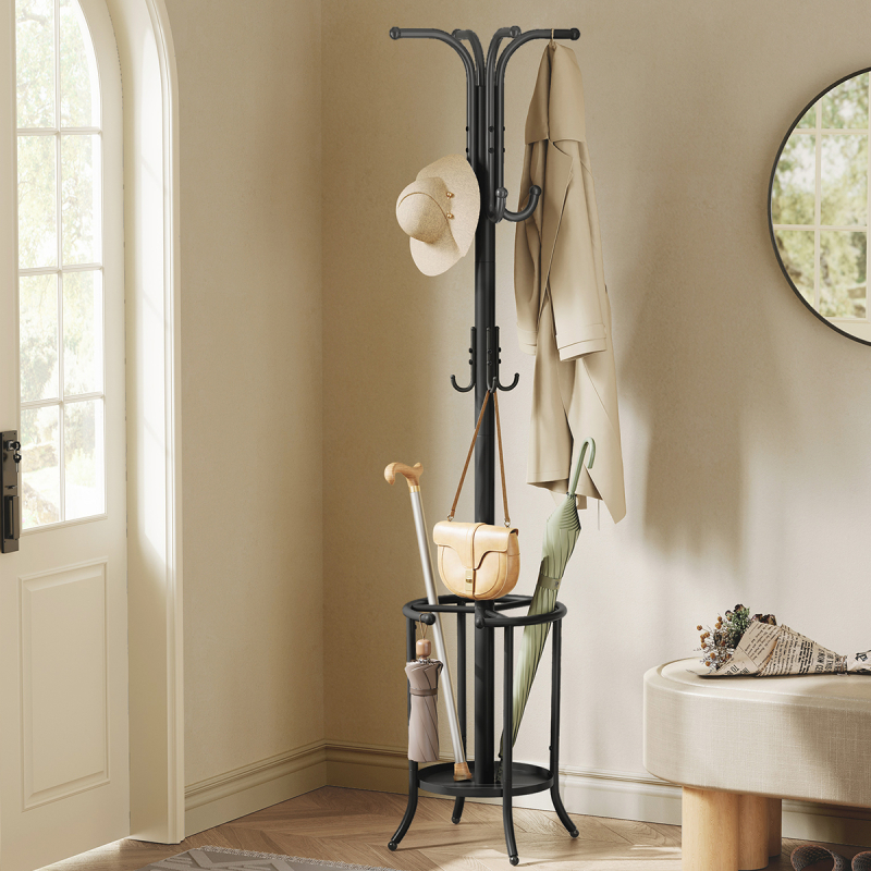 Καλόγερος Ρούχων Με Ομπρελοθήκη (40x40x175) Songmics RCR011B01