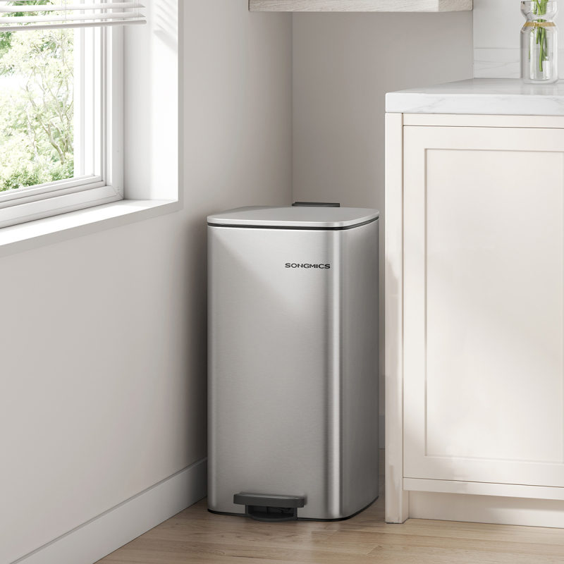Κάδος Απορριμμάτων (28.5x34x54.4) Songmics 30lt LTB593E01