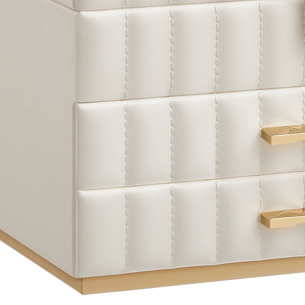 Μπιζουτιέρα Κουτί Με Συρτάρια & Καθρέφτη (24x21.5x15.8) Songmics JBC183W01