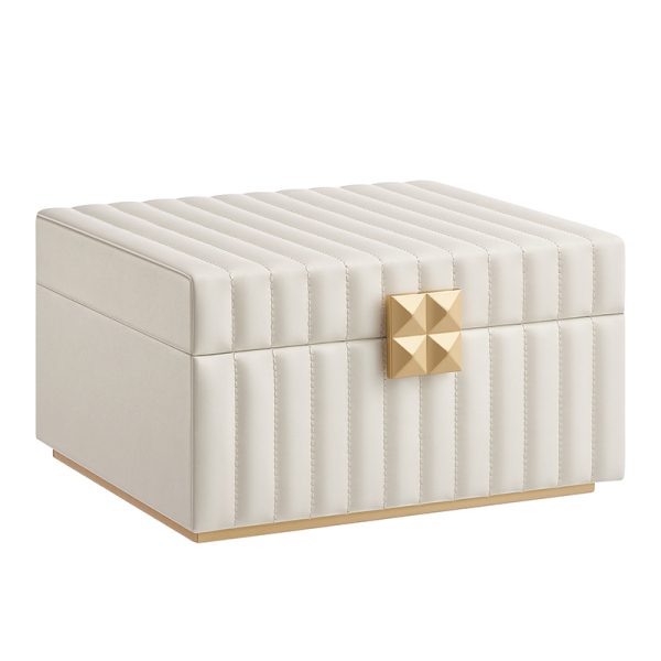 Μπιζουτιέρα Κουτί Με Καθρέφτη (24x21.5x13.5) Songmics JBC182W01