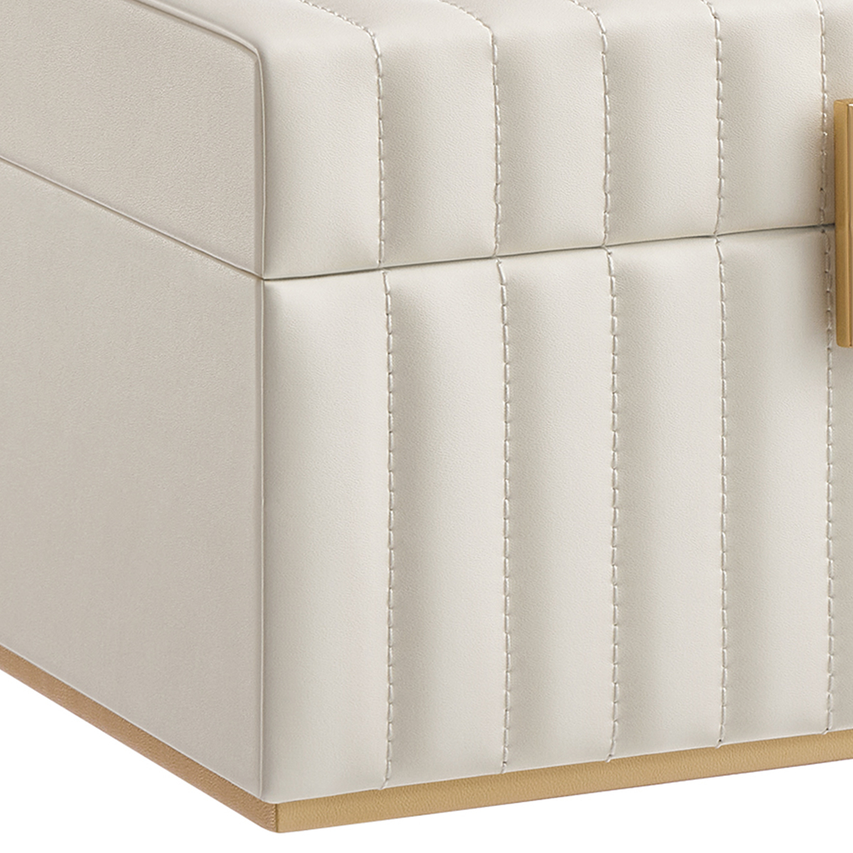 Μπιζουτιέρα Κουτί με Καθρέφτη (24X21 5X13 5) Songmics Jbc182W01 Home Οργάνωση & Αποθήκευση Μπιζουτιέρες Κοσμηματοθήκες Spitishop